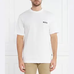 BOSS: Белая футболка 