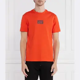 Calvin Klein: Оранжевая футболка 