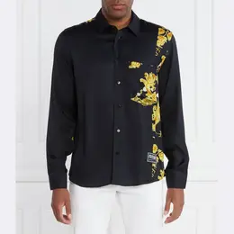 Versace: Чёрная рубашка 