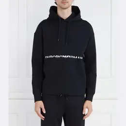 Emporio Armani: Синяя толстовка 