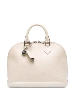 Louis Vuitton Pre-Owned: Белая сумка 