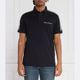 Armani Exchange: Синяя рубашка 