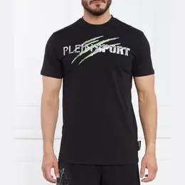 Plein Sport: Чёрная футболка 