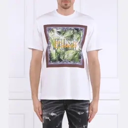 Just Cavalli: Белая футболка 