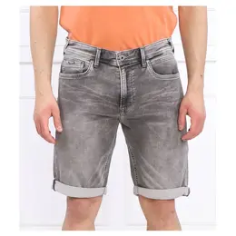 Pepe Jeans London: Серые шорты 
