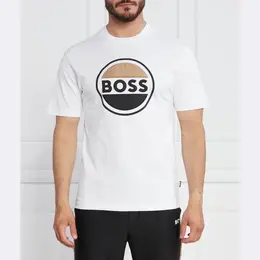 BOSS: Белая футболка 