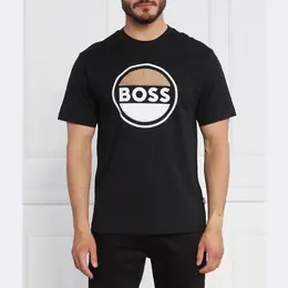 BOSS: Чёрная футболка 