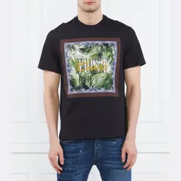 Just Cavalli: Чёрная футболка 
