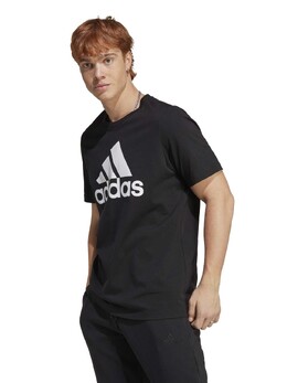 Adidas: Чёрная футболка  Essentials