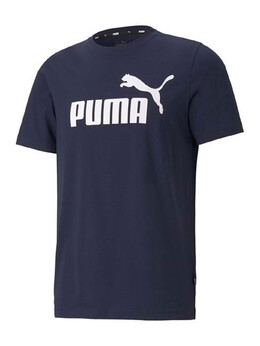 PUMA: Синяя футболка  Ess
