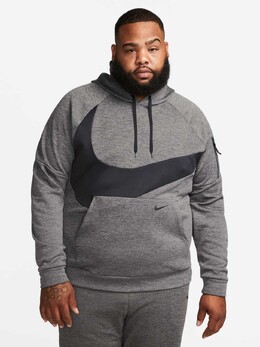 Nike: Серая толстовка  Swoosh