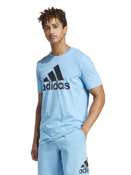 Adidas: Синяя футболка  Essentials