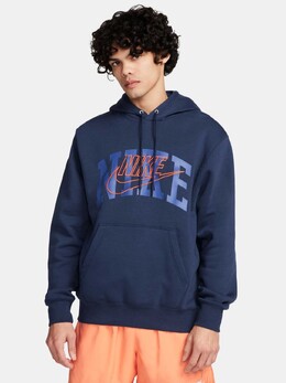 Nike: Синяя толстовка  Club
