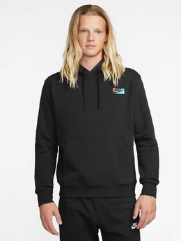 Nike: Чёрная толстовка  Club