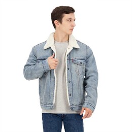 Levi's: Синяя куртка 
