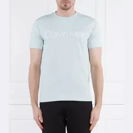 Calvin Klein: Зелёная футболка 