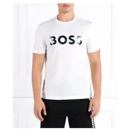 BOSS: Белая футболка 