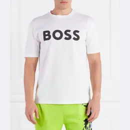 BOSS: Белая футболка 
