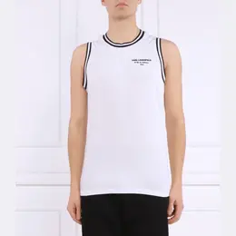 Karl Lagerfeld: Белая майка 