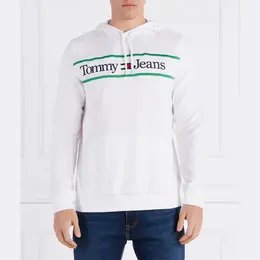 Tommy Hilfiger: Белая толстовка 