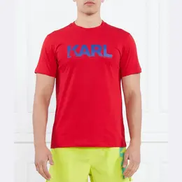 Karl Lagerfeld: Красная футболка  Karl