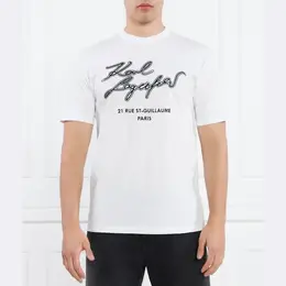 Karl Lagerfeld: Белая футболка 