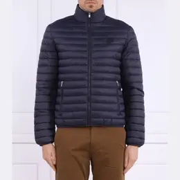 Trussardi: Синяя куртка 
