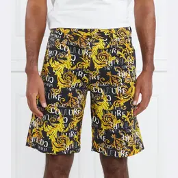 Versace: Чёрные шорты 