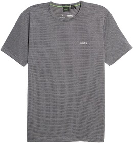 Hugo Boss: Серая футболка 