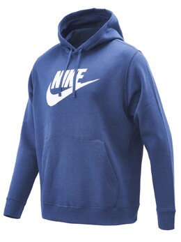 Nike: Синяя толстовка  Club
