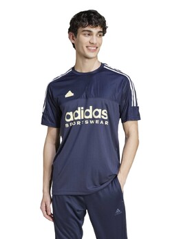 Adidas: Синяя футболка  Tiro