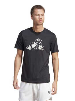 Adidas: Чёрная футболка  Essentials