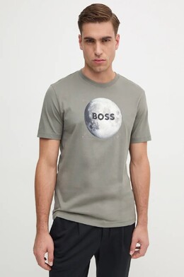 BOSS Orange: Хлопковая футболка 