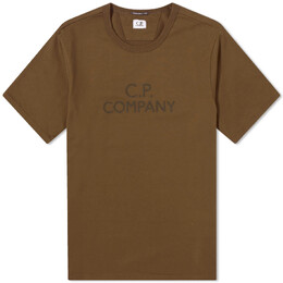 C.P. Company: Зелёная футболка 