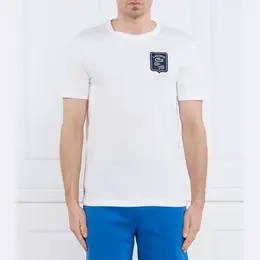 Lacoste: Белая футболка 