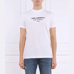 Karl Lagerfeld: Белая футболка 
