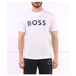 BOSS: Белая футболка 