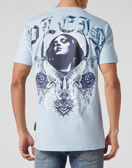 Philipp Plein: Светлая футболка 