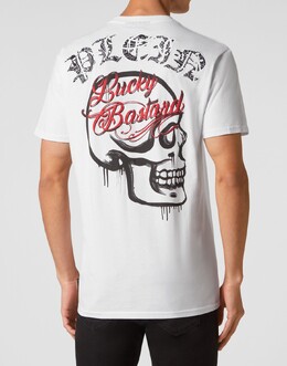 Philipp Plein: Белая футболка 