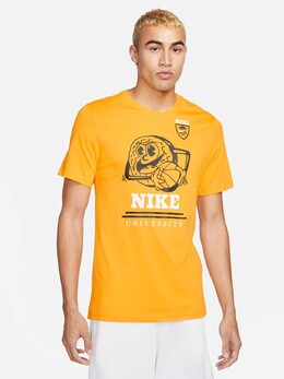 Nike: Жёлтая футболка 