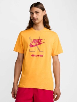Nike: Жёлтая футболка  Futura