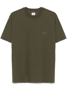 C.P. Company: Зелёная футболка 