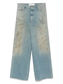 Golden Goose: Голубые джинсы 