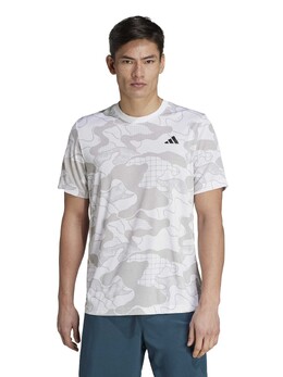 Adidas: Белая футболка  Tennis