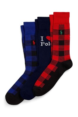 Polo Ralph Lauren: Серые носки 
