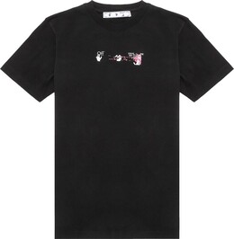 Off-White: Футболка  Acrylic Arrows из акрила