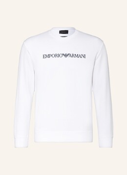 Emporio Armani: Белая толстовка 