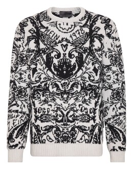 Philipp Plein: Белый свитер 