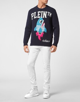 Philipp Plein: Синий свитер 