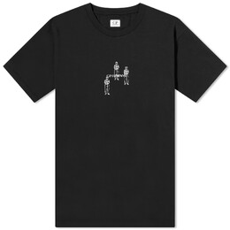 C.P. Company: Чёрная футболка 